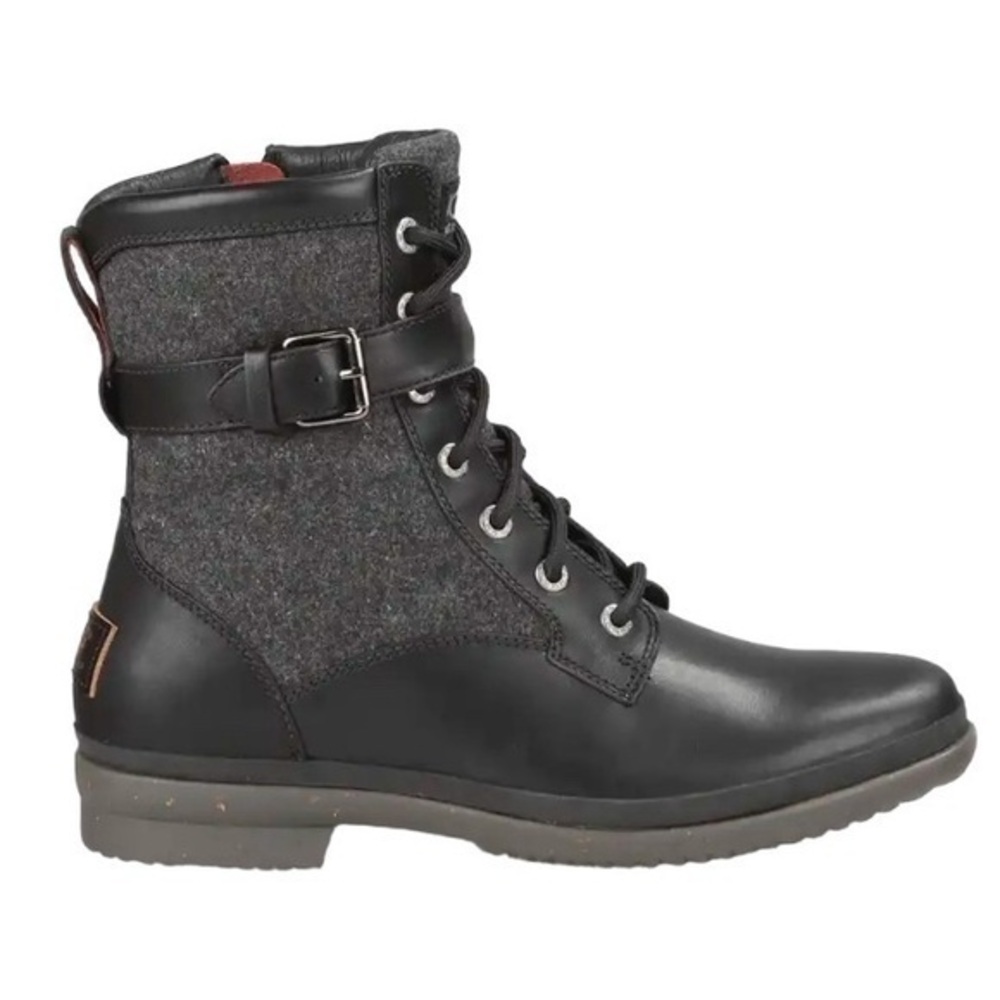 UGG Women's Kesey Winter Boot Waterproof full-grain leather & wool-blend Size 7